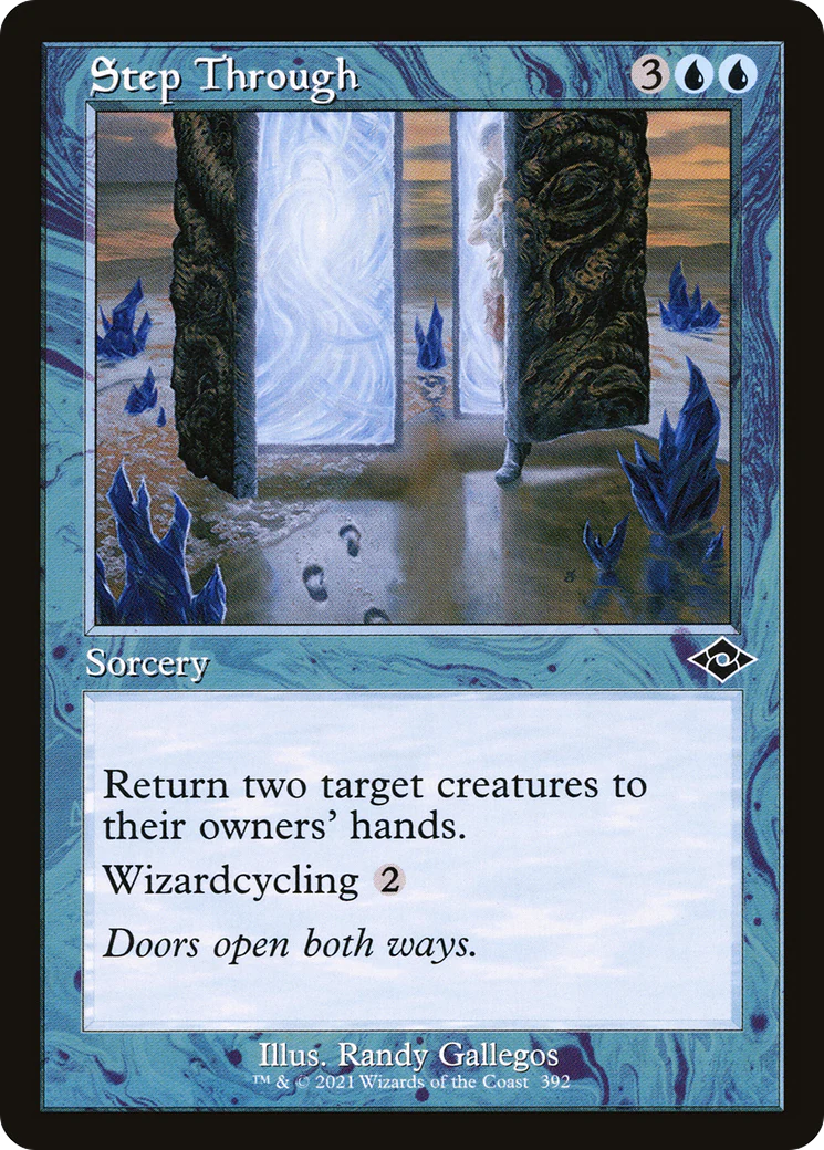 Step Through (MH2-392) - Modern Horizons 2 [Common] Retro Frame