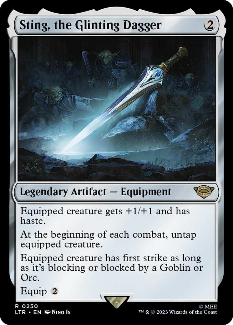 Sting, the Glinting Dagger (LTR-250) - The Lord of the Rings: Tales of Middle-earth [Rare]