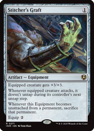 Stitcher's Graft (INR-271) - Innistrad Remastered [Rare]