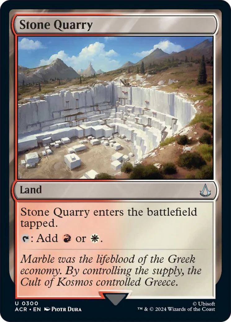 Stone Quarry (ACR-300) - Assassin's Creed [Uncommon]