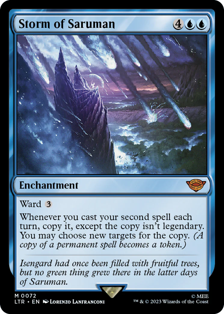 Storm of Saruman (LTR-072) - The Lord of the Rings: Tales of Middle-earth [Mythic]
