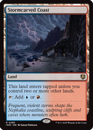 Stormcarved Coast (INR-285) - Innistrad Remastered Foil [Rare]