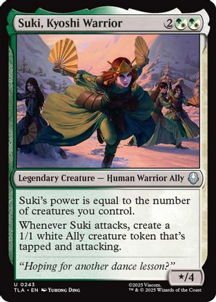 Suki, Kyoshi Warrior (TLA-243) - Avatar: The Last Airbender Foil [Uncommon]