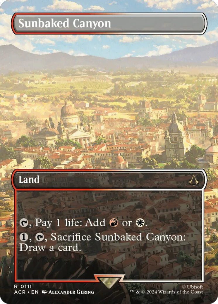 Sunbaked Canyon (ACR-111) - Assassin's Creed [Rare]