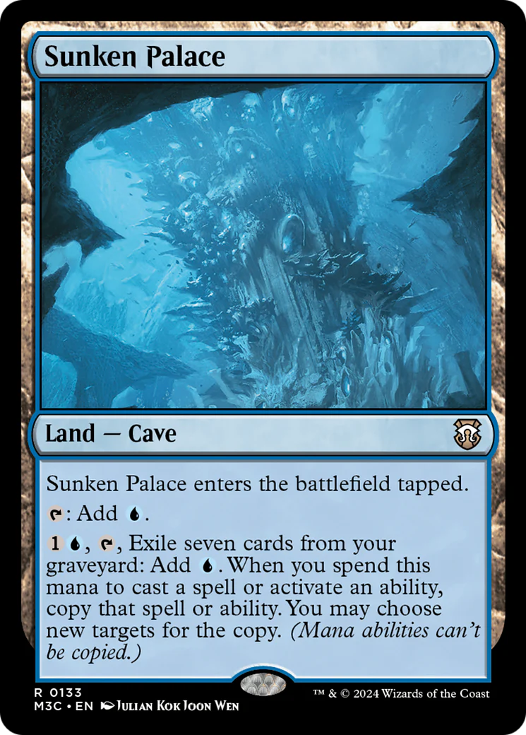 Sunken Palace (M3C-133) - Modern Horizons 3 Commander [Rare]