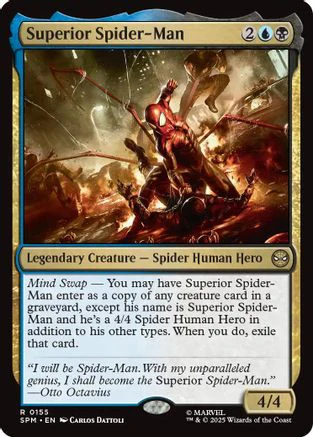 Superior Spider-Man (SPM-155) - Marvel's Spider-Man Foil [Rare]