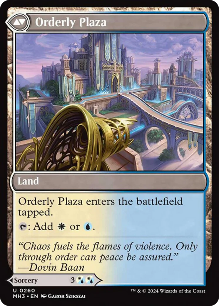 Suppression Ray // Orderly Plaza (MH3-260) - Modern Horizons 3 [Uncommon] - Image 2