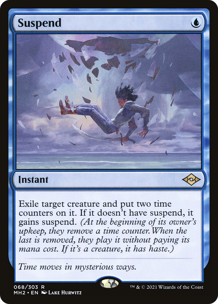Suspend (MH2-068) - Modern Horizons 2 Foil [Rare]
