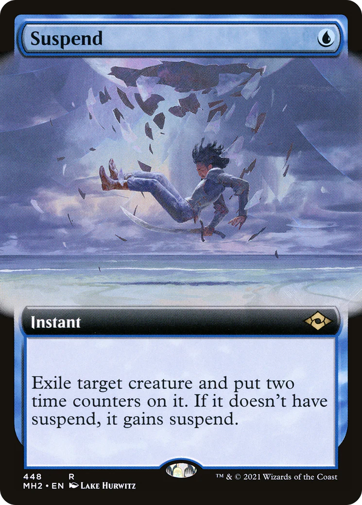 Suspend (MH2-448) - Modern Horizons 2: (Extended Art) Foil [Rare]