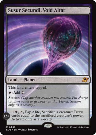 Susur Secundi, Void Altar (EOE-259) - Edge of Eternities Foil [Mythic]