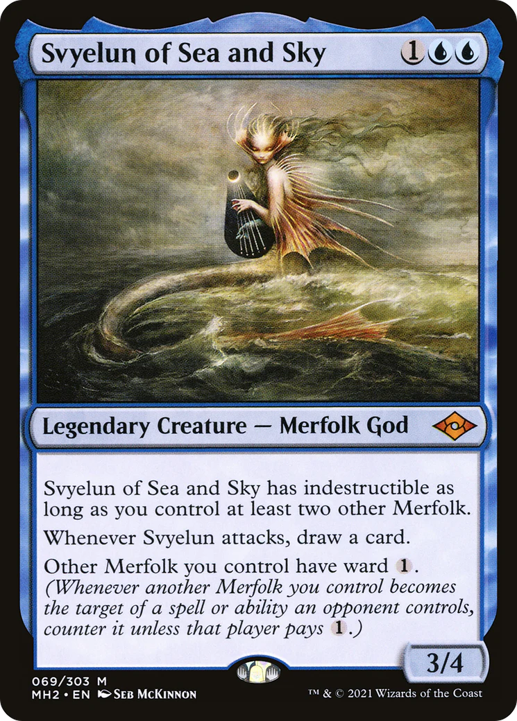 Svyelun of Sea and Sky (MH2-069) - Modern Horizons 2 Foil [Mythic]