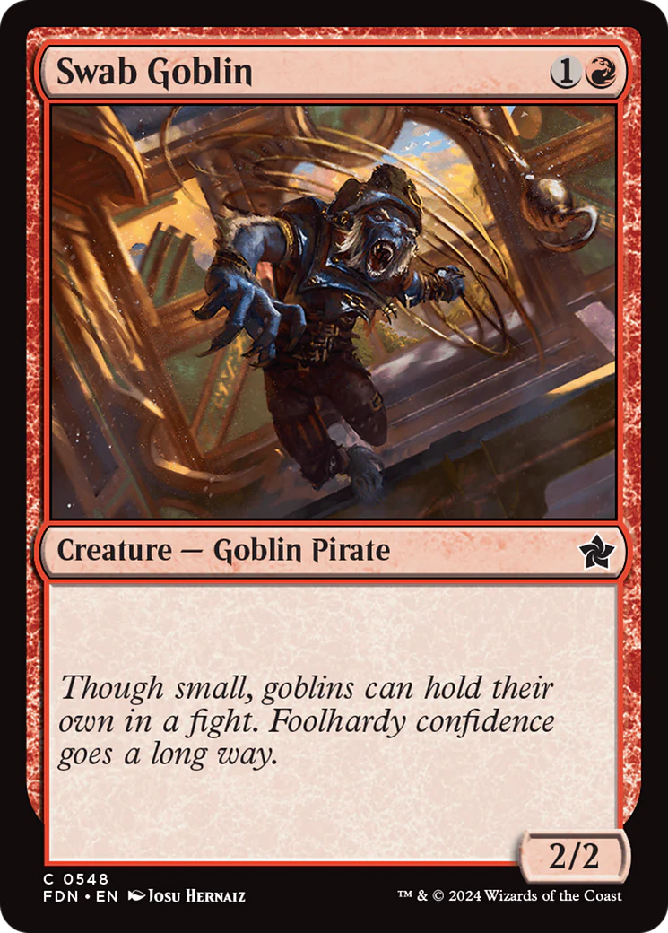 Swab Goblin (FDN-548) - Foundations [Common]