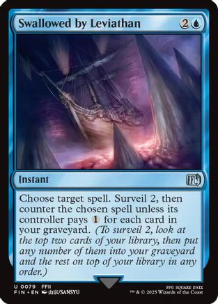 Swallowed by Leviathan (FIN-079) - FINAL FANTASY [Uncommon]