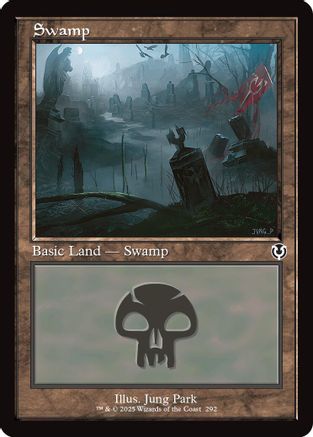 Swamp (292) (Retro Frame) (INR-292) - Innistrad Remastered Foil [Land]