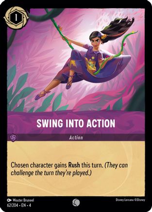 Swing into Action (62/204) - Ursulas Return Cold Foil [Common]