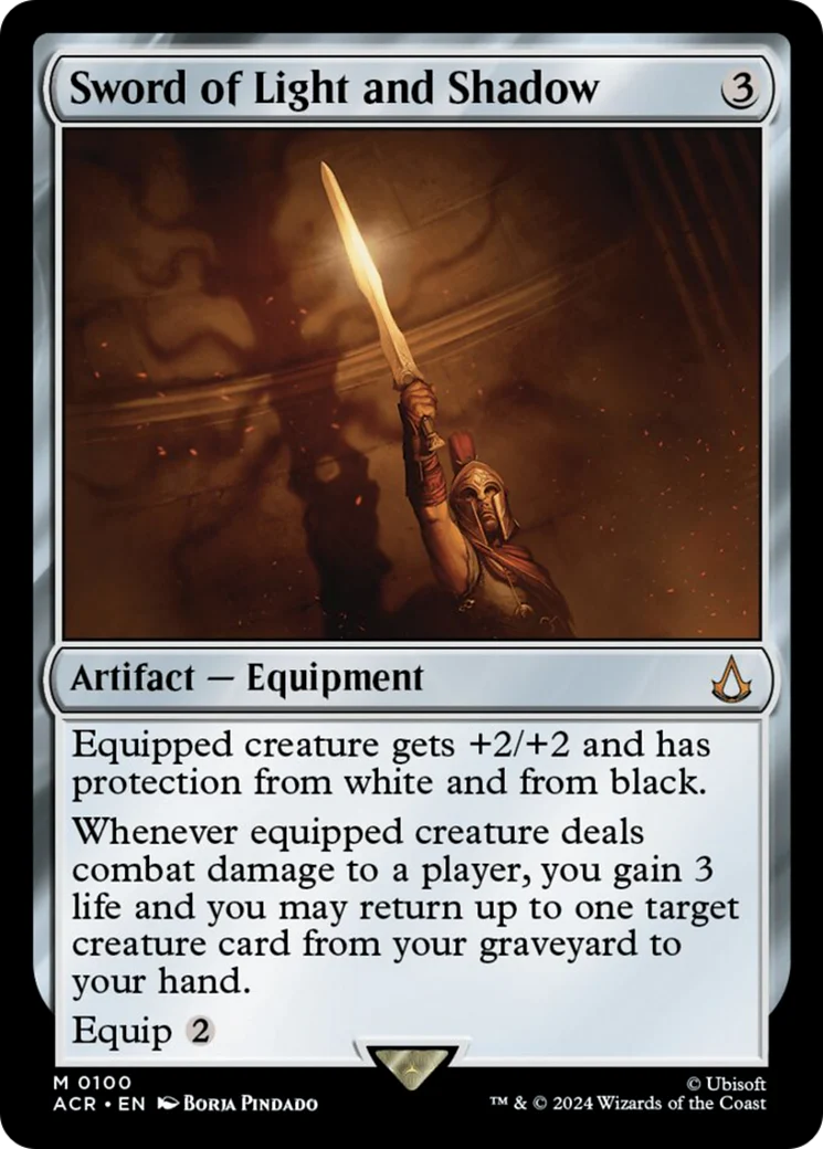 Sword of Light and Shadow (ACR-100) - Assassin's Creed [Mythic]