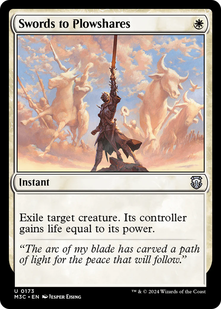 Swords to Plowshares (M3C-173) - Modern Horizons 3 Commander [Uncommon]