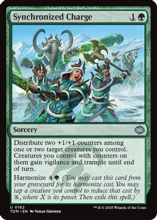Synchronized Charge (TDM-162) - Tarkir: Dragonstorm [Uncommon]