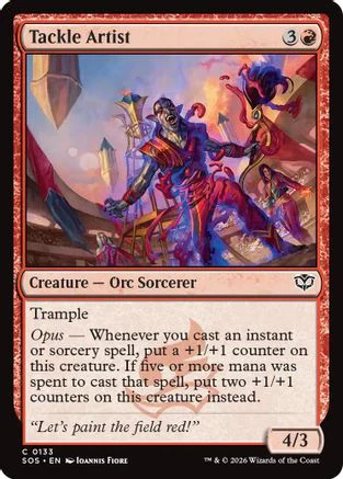 Tackle Artist (SOS-133) - Secrets of Strixhaven Foil [Common]