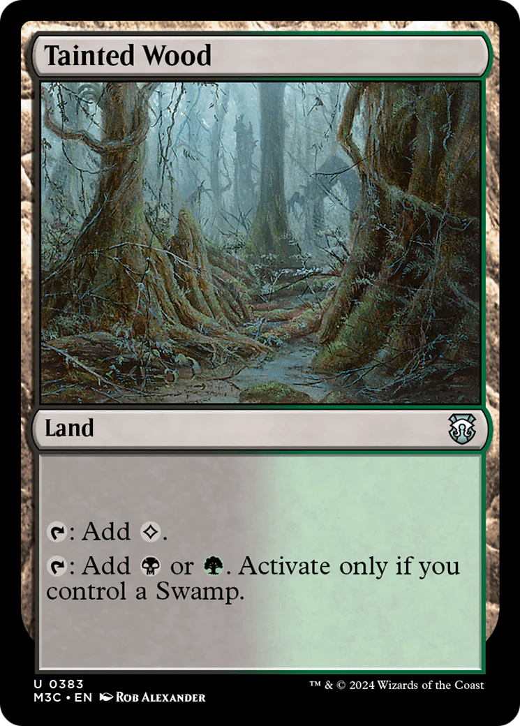 Tainted Wood (M3C-383) - Modern Horizons 3 Commander [Uncommon]