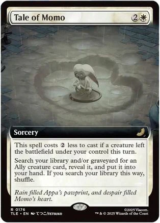 Tale of Momo (Extended Art) (TLE-176) - Avatar: The Last Airbender: Eternal-Legal Foil [Rare]
