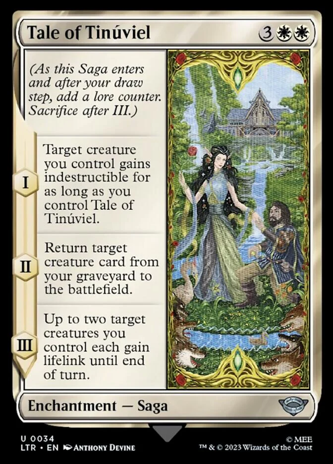 Tale of Tinúviel (LTR-034) - The Lord of the Rings: Tales of Middle-earth [Uncommon]