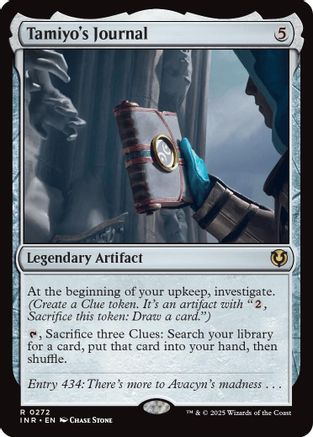 Tamiyo's Journal (INR-272) - Innistrad Remastered [Rare]