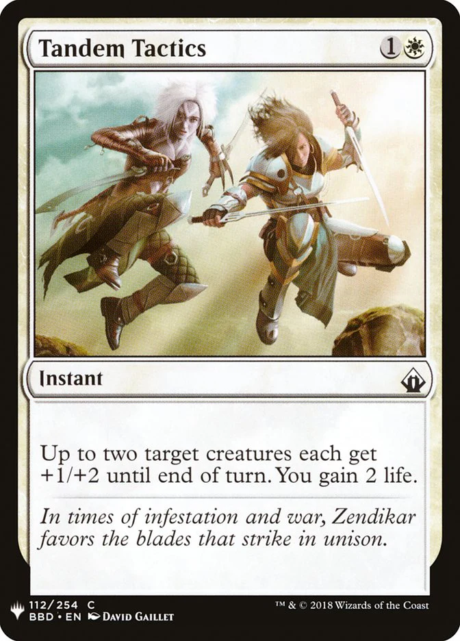 Tandem Tactics (PLST-BBD-112) - The List [Common]