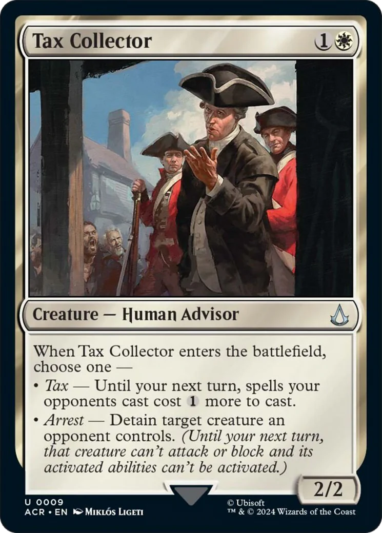 Tax Collector (ACR-009) - Assassin's Creed Foil [Uncommon]