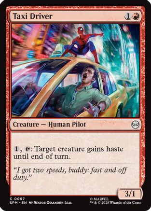 Taxi Driver (SPM-097) - Marvel's Spider-Man [Common]