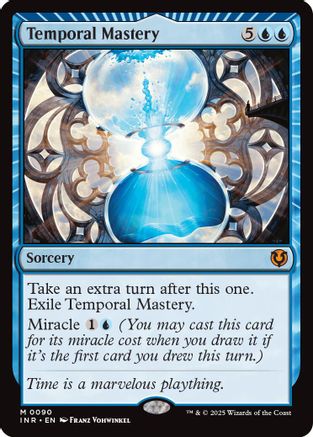 Temporal Mastery (INR-090) - Innistrad Remastered Foil [Mythic]