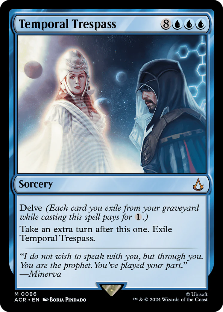 Temporal Trespass (ACR-086) - Assassin's Creed Foil [Mythic]
