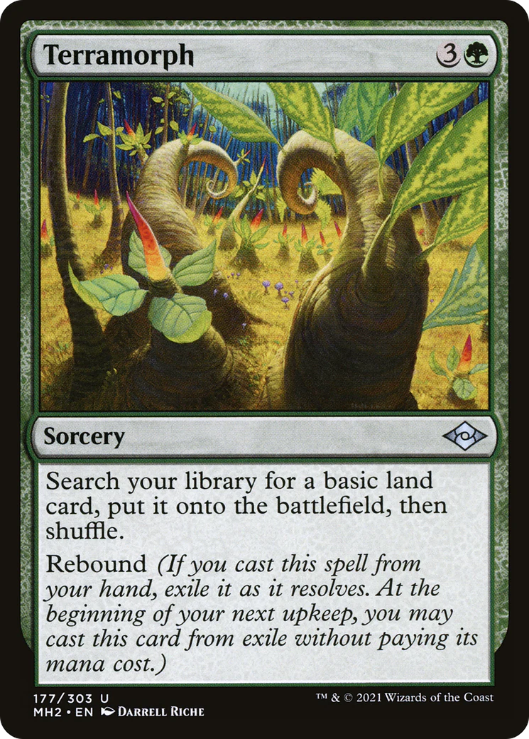 Terramorph (MH2-177) - Modern Horizons 2 Foil [Uncommon]