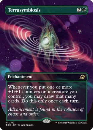 Terrasymbiosis (Borderless) (EOE-312) - Edge of Eternities Foil [Rare]