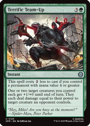 Terrific Team-Up (SPM-120) - Marvel's Spider-Man Foil [Uncommon]