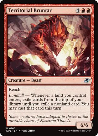 Territorial Bruntar (EOE-165) - Edge of Eternities [Uncommon]