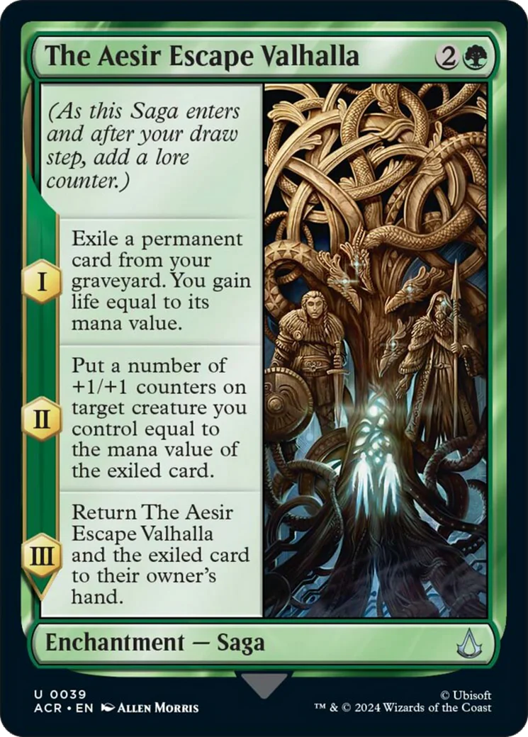The Aesir Escape Valhalla (ACR-039) - Assassin's Creed [Uncommon]