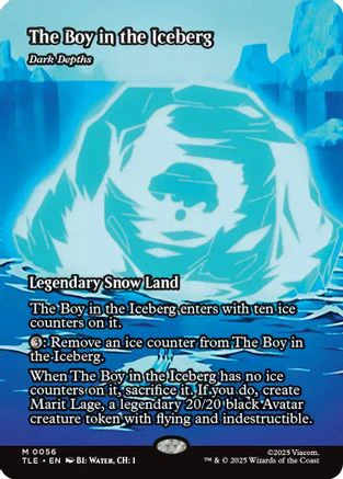 The Boy in the Iceberg - Dark Depths (TLE-056) - Avatar: The Last Airbender: Eternal-Legal [Mythic]