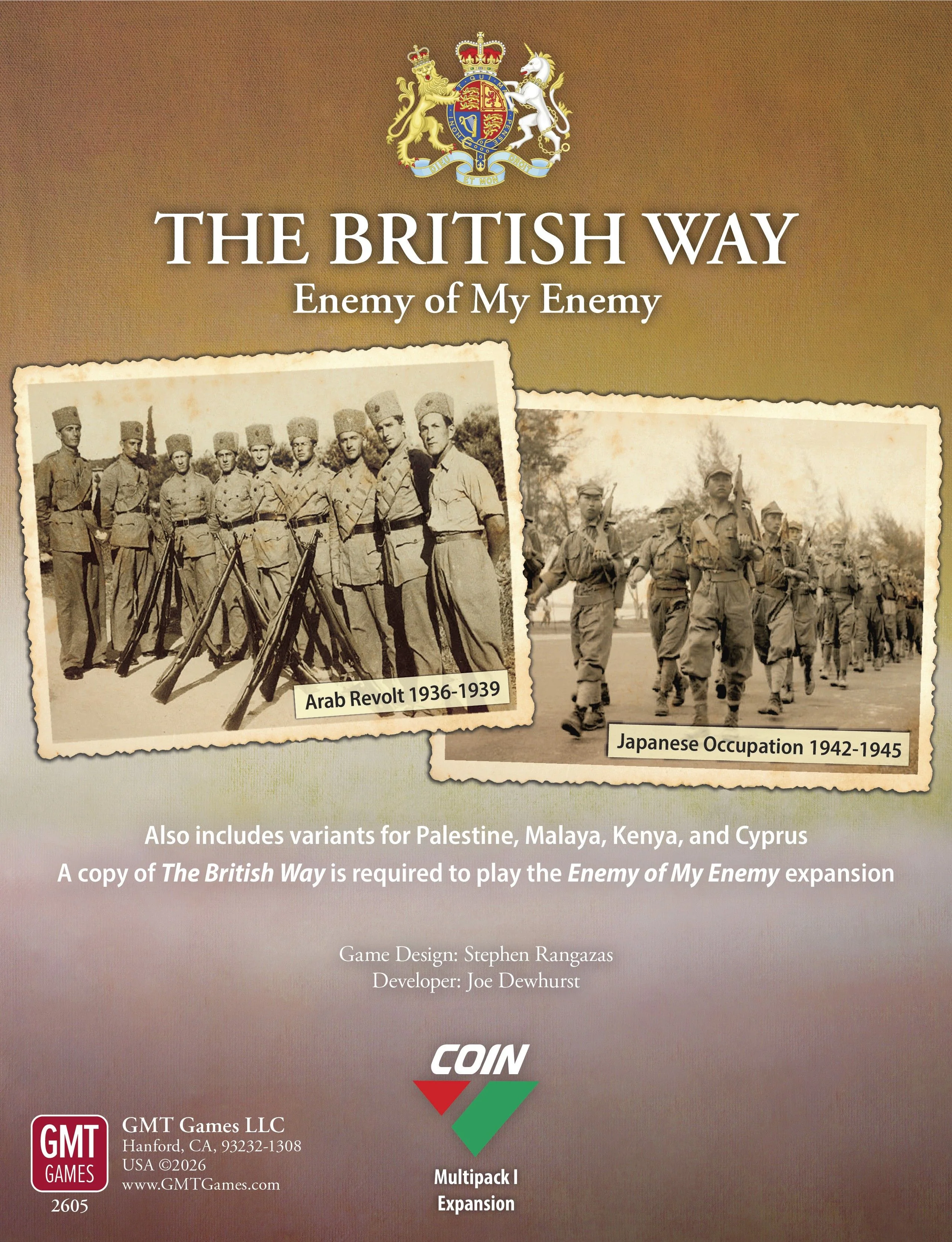 The British Way: Enemy of My Enemy *PRE-ORDER*