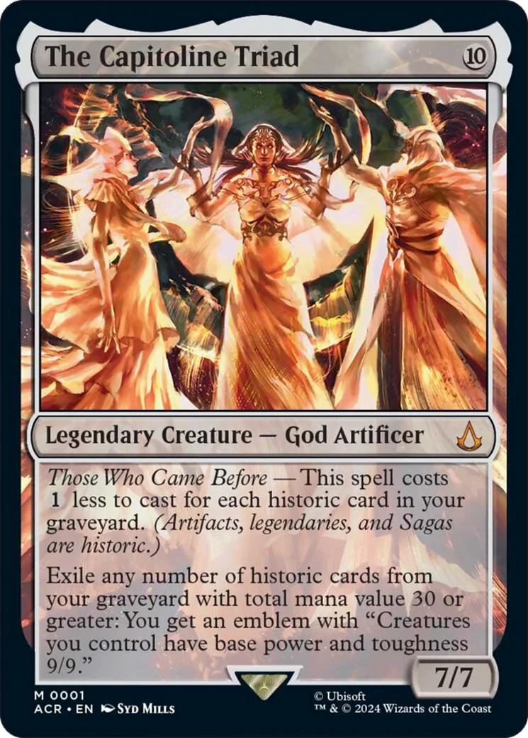 The Capitoline Triad (ACR-001) - Assassin's Creed Foil [Mythic]