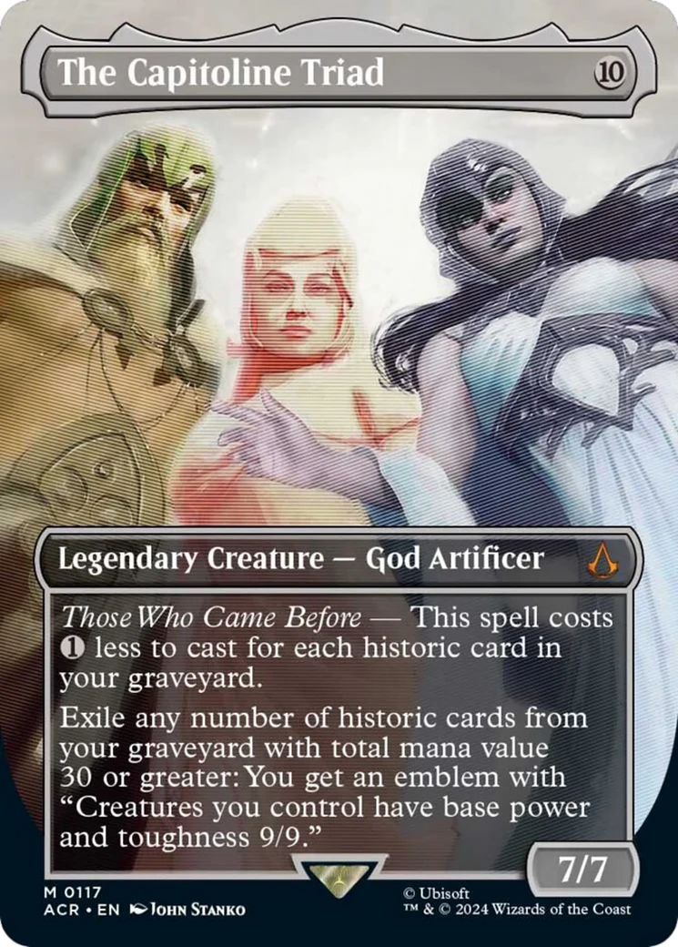 The Capitoline Triad (ACR-117) - Assassin's Creed (Borderless) [Mythic]
