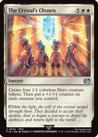 The Crystal's Chosen (FIN-014) - FINAL FANTASY [Uncommon]