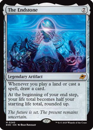 The Endstone (EOE-240) - Edge of Eternities Foil [Mythic]