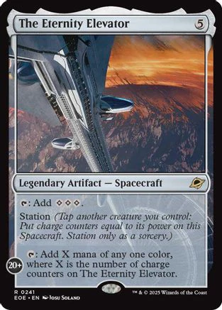 The Eternity Elevator (EOE-241) - Edge of Eternities Foil [Rare]