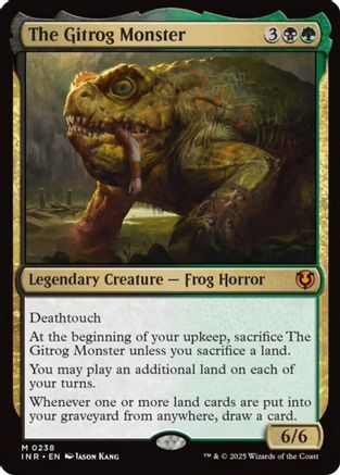 The Gitrog Monster (INR-238) - Innistrad Remastered Foil [Mythic]