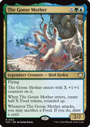 The Goose Mother (SOC-312) - Commander: Secrets of Strixhaven [Rare]
