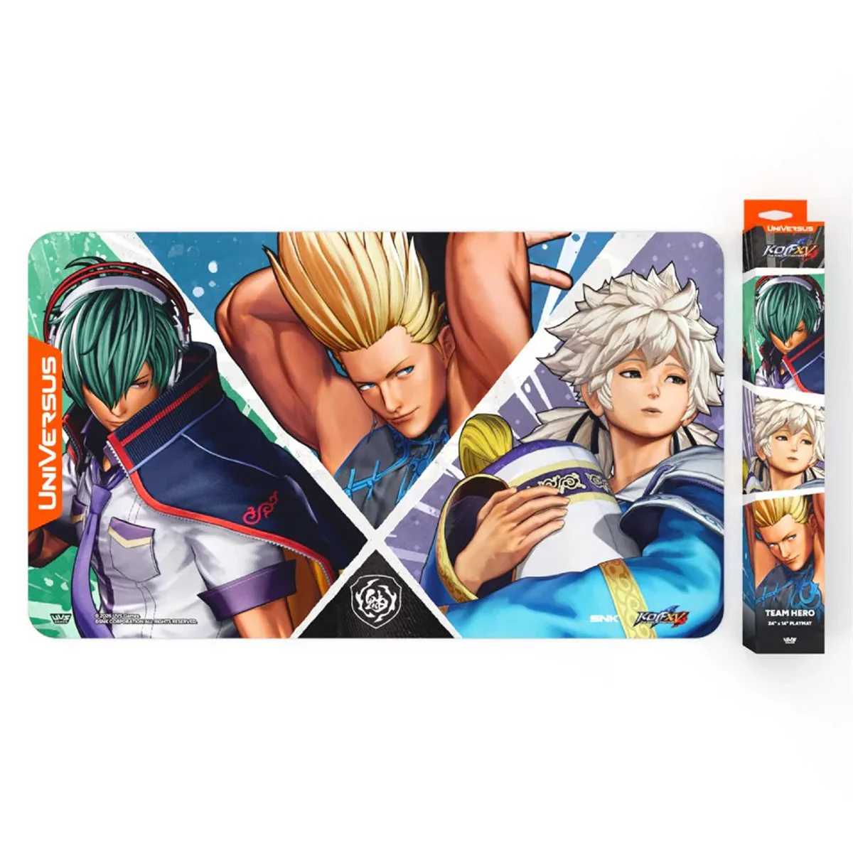 The King of Fighters XV: Challenger Series: Team Hero Playmat