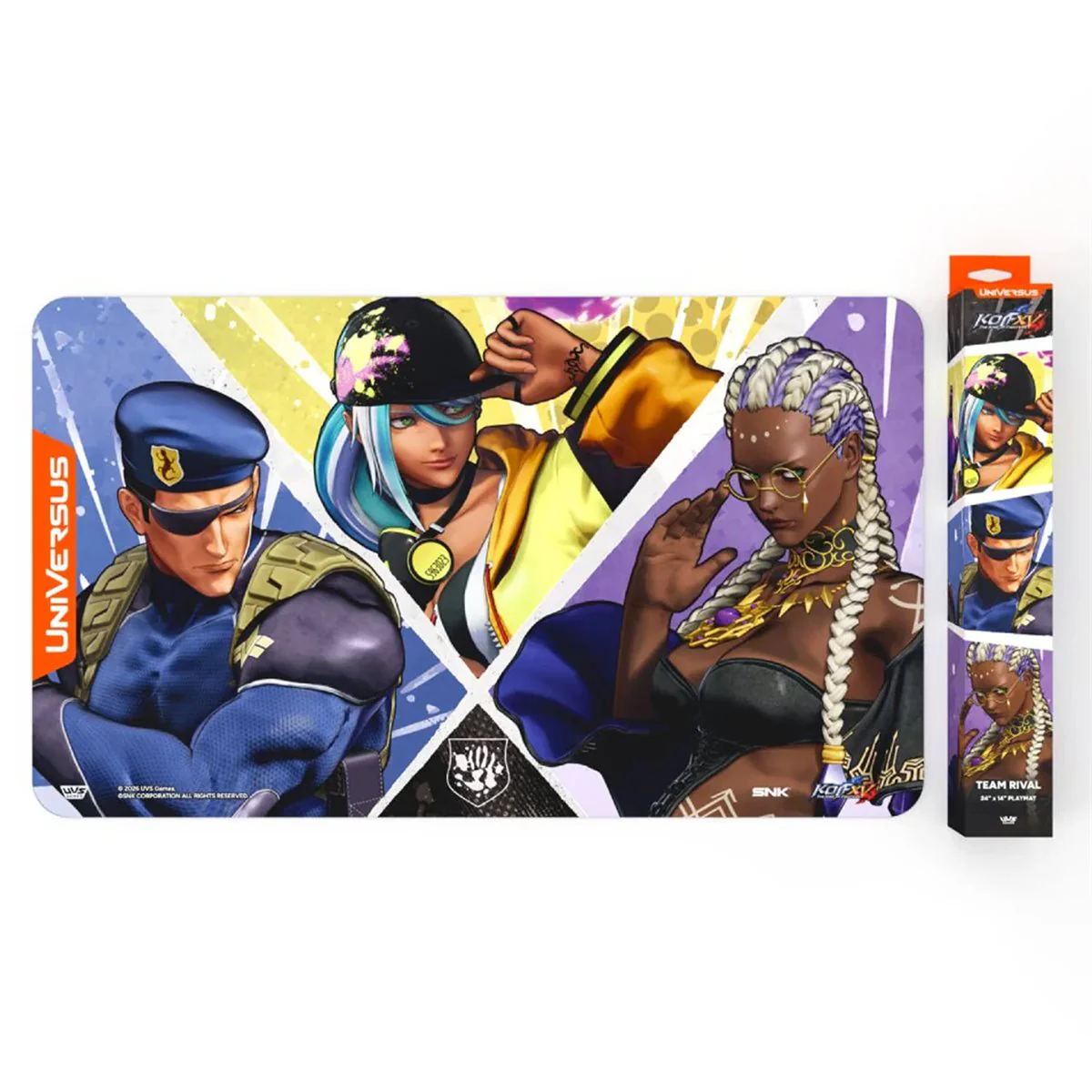 The King of Fighters XV: Challenger Series: Team Rival Playmat