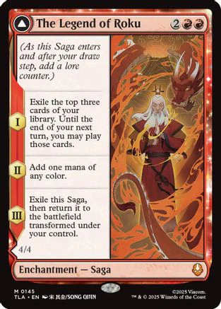 The Legend of Roku (TLA-145) - Avatar: The Last Airbender [Mythic]