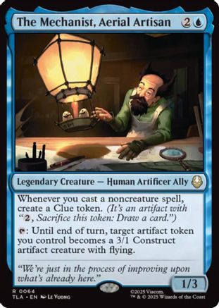 The Mechanist, Aerial Artisan (TLA-064) - Avatar: The Last Airbender Foil [Rare]
